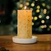 Inspiritus, Gold Marbled Pillar Candle