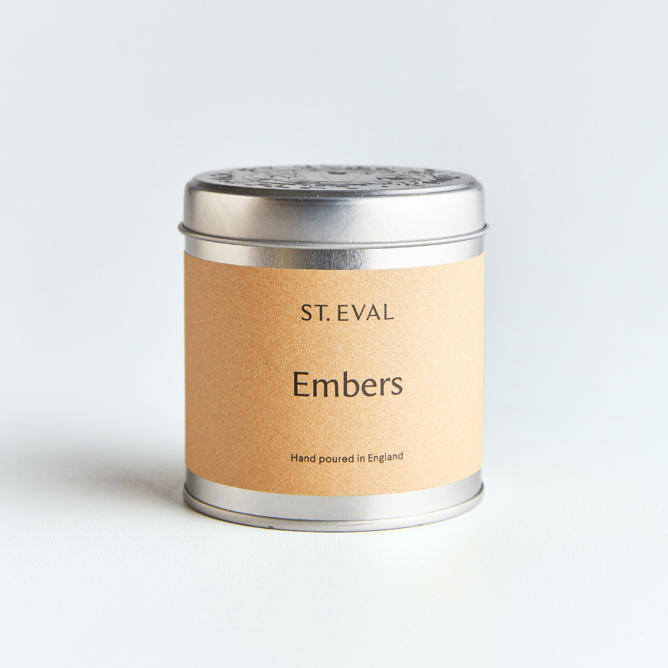 Embers Scented Tin Candle