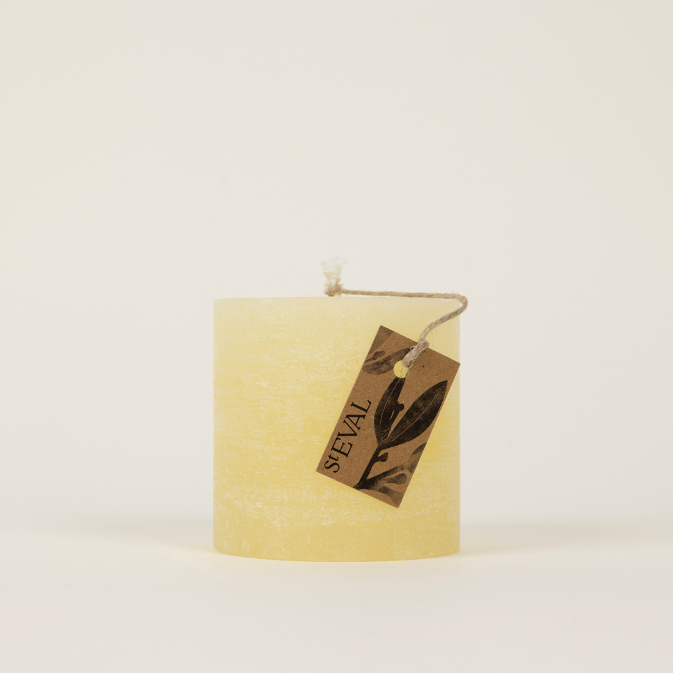 Bay & Rosemary, 3" x 3" Pillar Candle