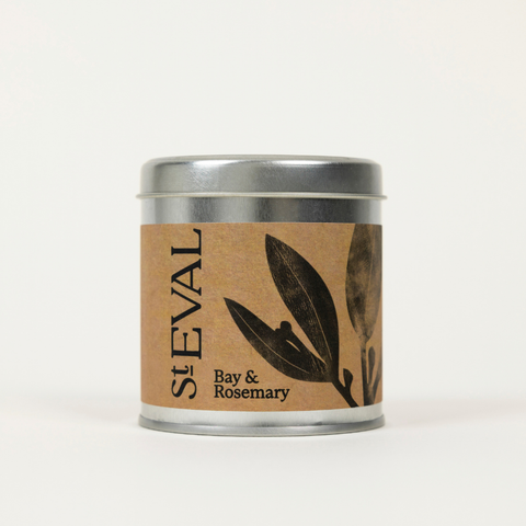 Bay & Rosemary, Scented Tin Candle