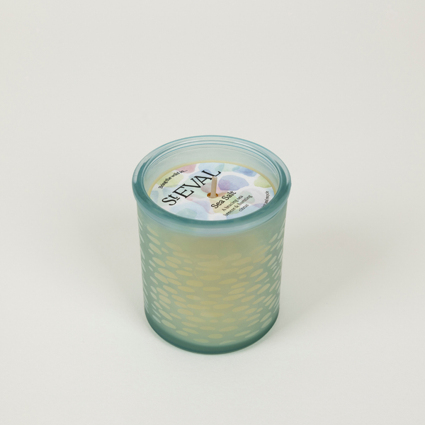 Sea Salt, Beachcombing Glass Candle