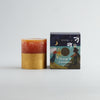 Orange & Cinnamon, Gold Dipped Pillar Candle