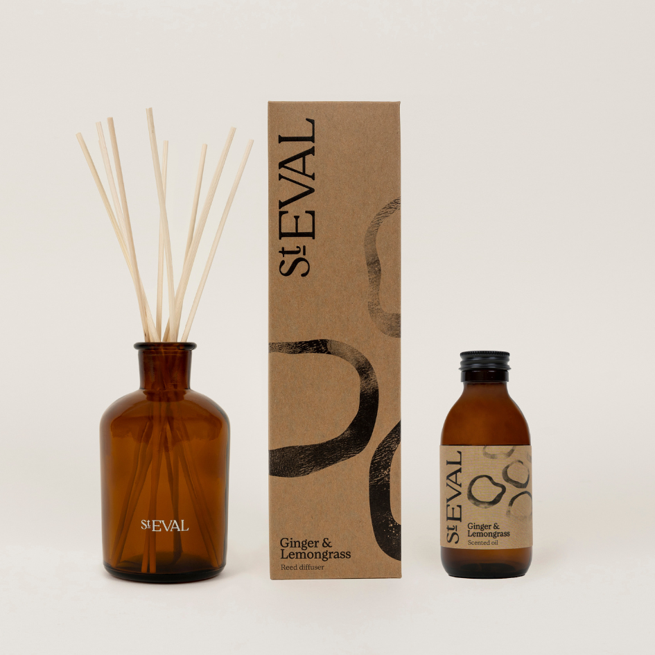 Ginger & Lemongrass, Reed Diffuser