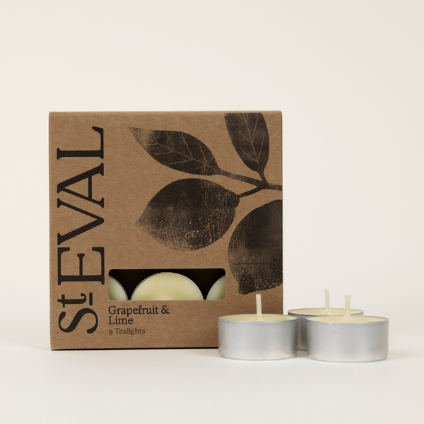 Grapefruit & Lime, Scented Tealights