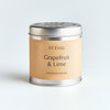 Grapefruit & Lime Scented Tin Candle