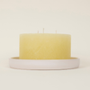 Chalk Candle Plate, Large