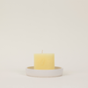 Ivory Mini Heart Candle