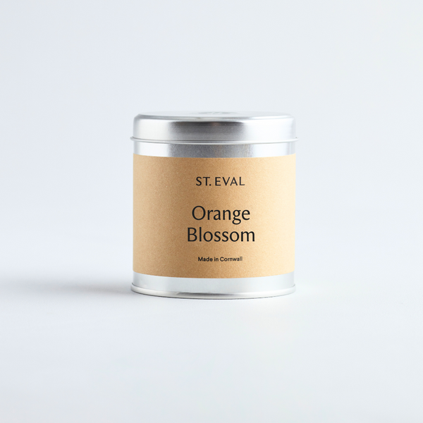 Orange Blossom, Scented Tin Candle