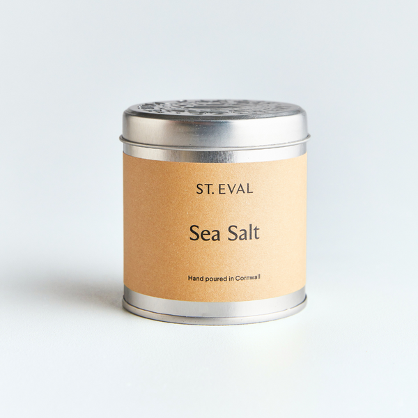 Sea Salt Scented Tin Candle