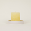 White Candle Plate, Small